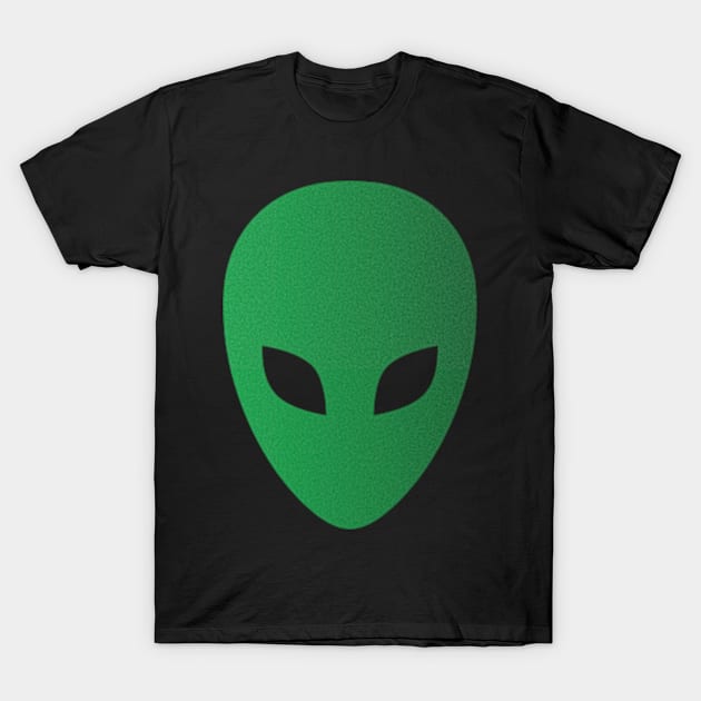 Green alien face T-Shirt by RENAN1989